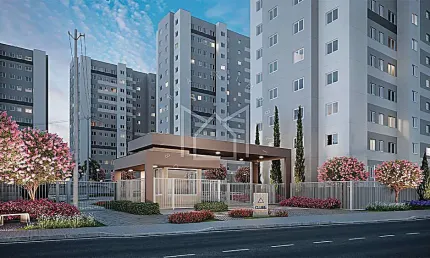 Apartamento com 2 quartos à venda na Rua Ernesto Gomes, S/N, Passo das Pedras, Gravataí, 42 m2 por R$ 224.116