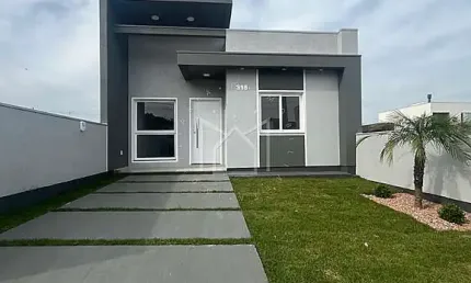 Casa com 3 quartos à venda na Rua Anita Luzia Braun, 318, Loteamento Jardim Timbaúva, Gravataí, 81 m2 por R$ 490.000