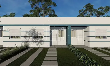 Casa com 2 quartos à venda na rua joão t. azevedo, parque do itatiaia, gravataí, 43 m2 por r$ 189.000