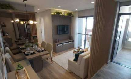Apartamento na Barra Funda de 67 M² com 2 dormitórios, 2 vagas e varanda gourmet.