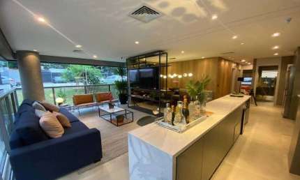 Apartamento no Brooklin de 95 M² com 3 suítes e lavabo.