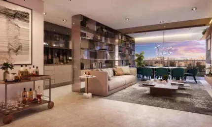 Apartamento pronto em perdizes de 71 metros quadrados com 2 dormitórios e 1 suíte