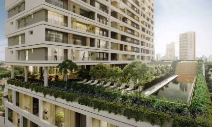 Apartamento pronto na Vila Mariana de 68 M² com 2 suítes e lavabo