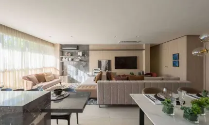 Apartamento pronto de 110 M² com 3 ou 4 dormitórios, lavabo e deposito.
