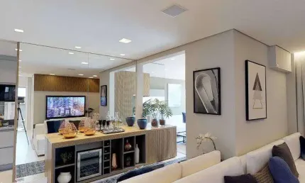Apartamento pronto pronto na Barra Funda de 83 M² com 3 dormitórios.