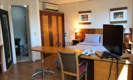 Apartamento com 1 quarto à venda na Avenida Jandira, 100, Moema, São Paulo por R$ 430.000