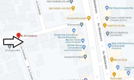 Terreno comercial para alugar na Rua do Seminário, 09, Zona 06, Maringá por R$ 850