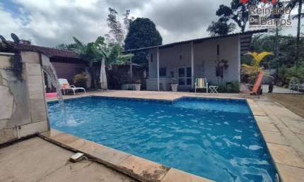 Chácara com 3 dormitórios e piscina à venda, 1250 m² por R$ 650.000 - Jardim Aguapeú - Itanhaém/SP
