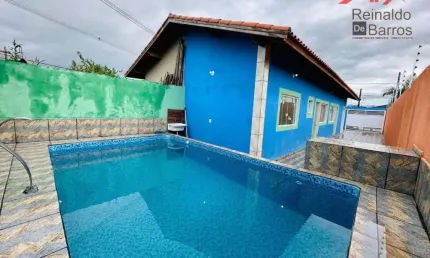 Casa com 2 quartos e piscina à venda por R$ 300.000 - Jd Nossa Senhora Do Sion - Itanhaém/SP