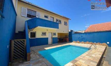 Sobrado com 4 dormitórios à venda, 261 m² por R$ 680.000,00 - Cibratel I - Itanhaém/SP