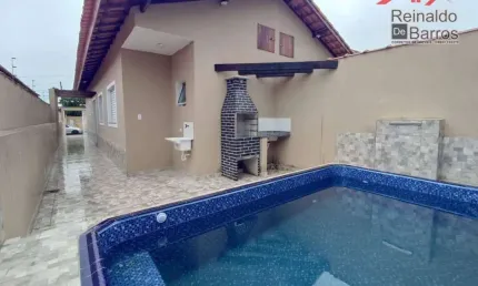 Casa com 2 dormitórios e piscina à venda, por R$ 285.000 - Estância Balneária Tupy - Itanhaém/SP