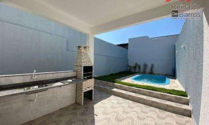 Lindo sobrado 2 suítes com piscina ,pé na areia em Mongaguá .