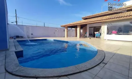 Casa com 6 dormitórios e piscina à venda por r$ 1.200.000 - savoy - itanhaém/sp