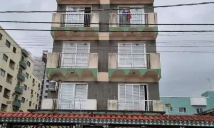 Apartamento com 2 dormitórios à venda, 91 m² por r$ 300.000 - canto do forte - praia grande/sp