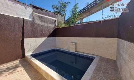 Casa com 3 dormitórios à venda, 80 m² por R$ 390.000 - Vera Cruz - Mongaguá/SP