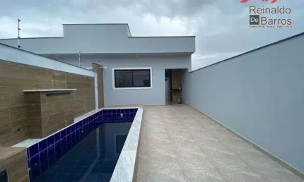 Casa com 2 dormitórios e piscina à venda, 86 m² por r$ 359.000 - cibratel ii - itanhaém/sp