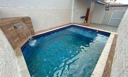 Sobrado com 2 dormitórios à venda, 90 m² por R$ 260.000,00 - Vila Atlântica - Mongaguá/SP