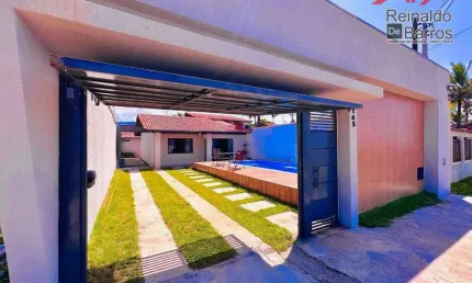 Casa com 4 dormitórios à venda, 120 m² por R$ 790.000,00 - Parque Jequitiba - Itanhaém/SP