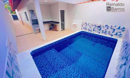 Casa com 3 dormitórios à venda, 72 m² por R$ 430. - Loty - Itanhaém/SP