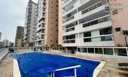 Apartamento com 3 dormitórios à venda, 101 m² por r$ 895. - canto do forte - praia grande/sp