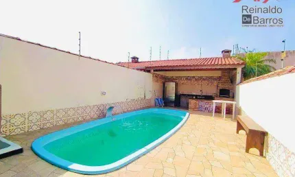 Casa com 2 dormitórios à venda, 68 m² por r$ 410.000 - balneário tupy - itanhaém/sp