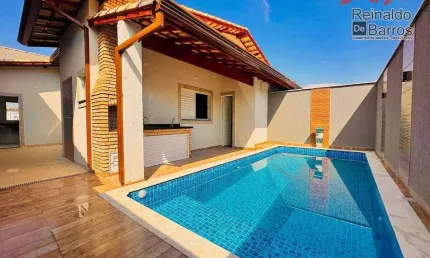 Casa com 3 dormitórios à venda, 105 m² por R$ 549.000,00 - Balneário Gaivota - Itanhaém/SP
