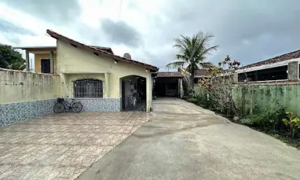Casa com 2 dormitórios à venda, 104 m² por r$ 380.000,00 - balneario gaivotas - itanhaém/sp