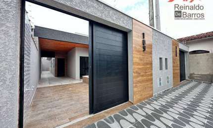 Casa com 2 dormitórios à venda, 70 m² por R$ 399.000 - Estância Balneária Tupy - Itanhaém/SP