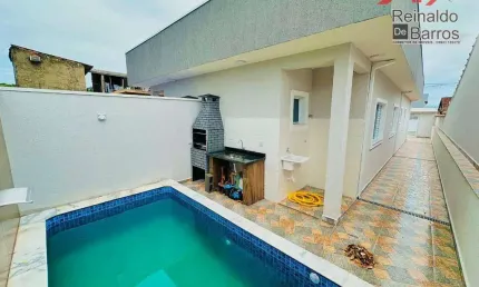 Casa com 2 dormitórios à venda, 62 m² por r$ 350.000,00 - jardim bopiranga - itanhaém/sp