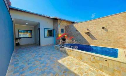 Casa com 2 quartos à venda na Alameda Itanhaém, 606, Balneário Regina Maria, Mongaguá