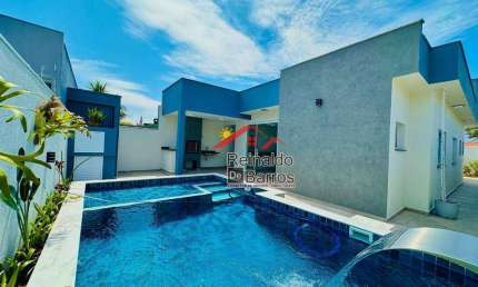 Casa com 3 dormitórios à venda, 133 m² por R$ 850.000,00 - Grandesp - Itanhaém/SP