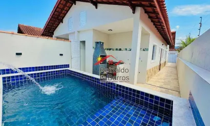 Casa com 2 dormitórios à venda, 70 m² por R$ 360.000,00 - Jardim Suarão - Itanhaém/SP