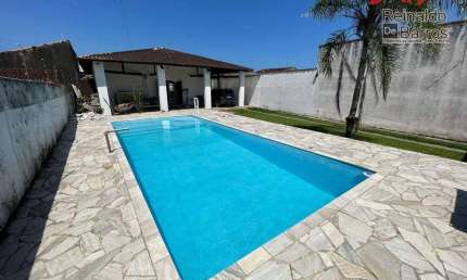 Casa com 4 dormitórios, 192 m² - venda por R$ 800.000,00 ou aluguel por R$ 4.000,00/mês - Cibratel II - Itanhaém/SP