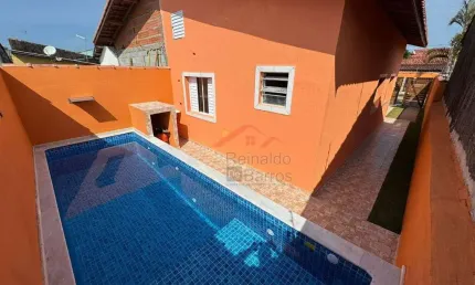 Casa com 2 dormitórios à venda, 56 m² por R$ 289.000 - Bopiranga - Itanhaém/SP