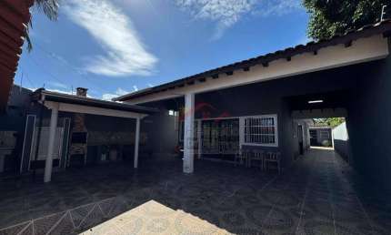 Casa com 3 dormitórios à venda por R$ 660.000,00 - Nova Itanhaém - Praia - Itanhaém/SP