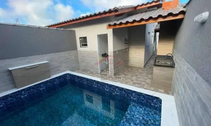 Casa com 2 quartos à venda na Rua Mogi Guassu, 92, Balneário Tupy, Itanhaém