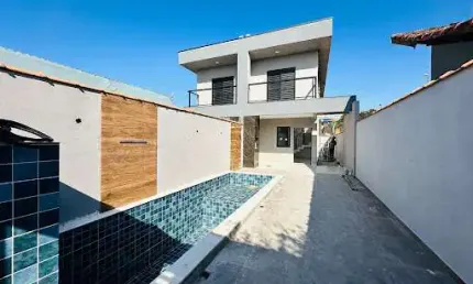 Casa com 2 dormitórios à venda, 83 m² por R$ 490.000,00 - Nova Itanhaém - Praia - Itanhaém/SP