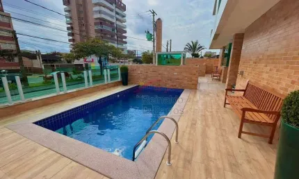 Viva o Sonho à Beira-Mar: Apartamento de 73 m² com Vista Deslumbrante no Edifício Malibu, Centro de Itanhaém!