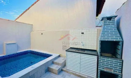 Casa com 2 dormitórios à venda, 44 m² por R$ 270.000,00 - Cibratel II - Itanhaém/SP