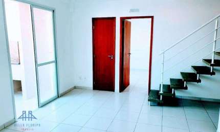 Apartamento Duplex com 3 dormitórios à venda, 97 m² por R$ 744.000,00 - Capoeiras - Florianópolis/SC