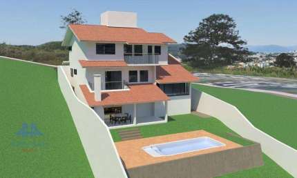 Terreno à venda, 435 m² por R$ 890.000,00 - Itacorubi - Florianópolis/SC
