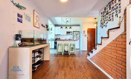 Cobertura com 5 dormitórios à venda, 114 m² por R$ 1.300.000,00 - Itacorubi - Florianópolis/SC