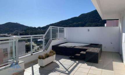 Cobertura com 3 dormitórios à venda, 176 m² por R$ 1.250.000,00 - Saco Grande - Florianópolis/SC