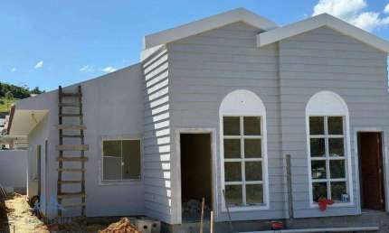 Casa com 3 dormitórios à venda, 80 m² por R$ 536.000 - Fundos - Biguaçu/SC