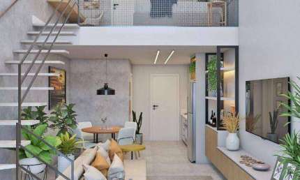 Loft com 1 dormitório à venda, 60 m² por R$ 739.573,89 - Santa Mônica - Florianópolis/SC