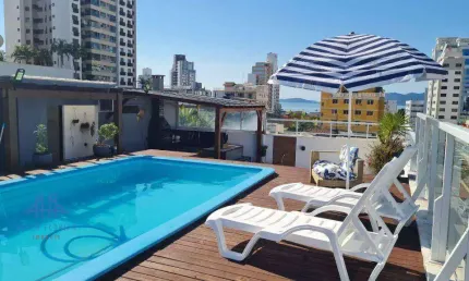 Cobertura com 5 dormitórios à venda, 429 m² por R$ 2.450.000,00 - Estreito - Florianópolis/SC