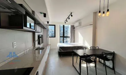 Studio com 1 dormitório para alugar, 33 m² por R$ 4.742,00/mês - Trindade - Florianópolis/SC