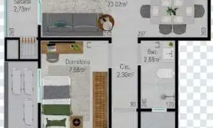 Apartamento com 2 dormitórios à venda, 60 m² por r$ 443.329,00 - areias - são josé/sc
