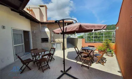 Cobertura com 3 dormitórios à venda, 130 m² por R$ 1.500.000,00 - Ingleses do Rio Vermelho - Florianópolis/SC