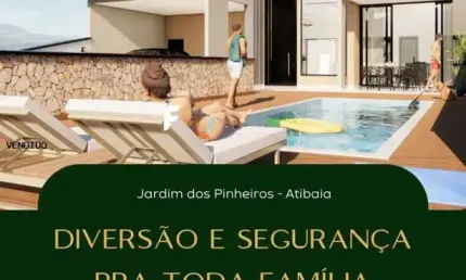 Casa para Venda em Atibaia, Jardim dos Pinheiros, 3 dormitórios, 3 suítes, 4 banheiros, 6 vagas